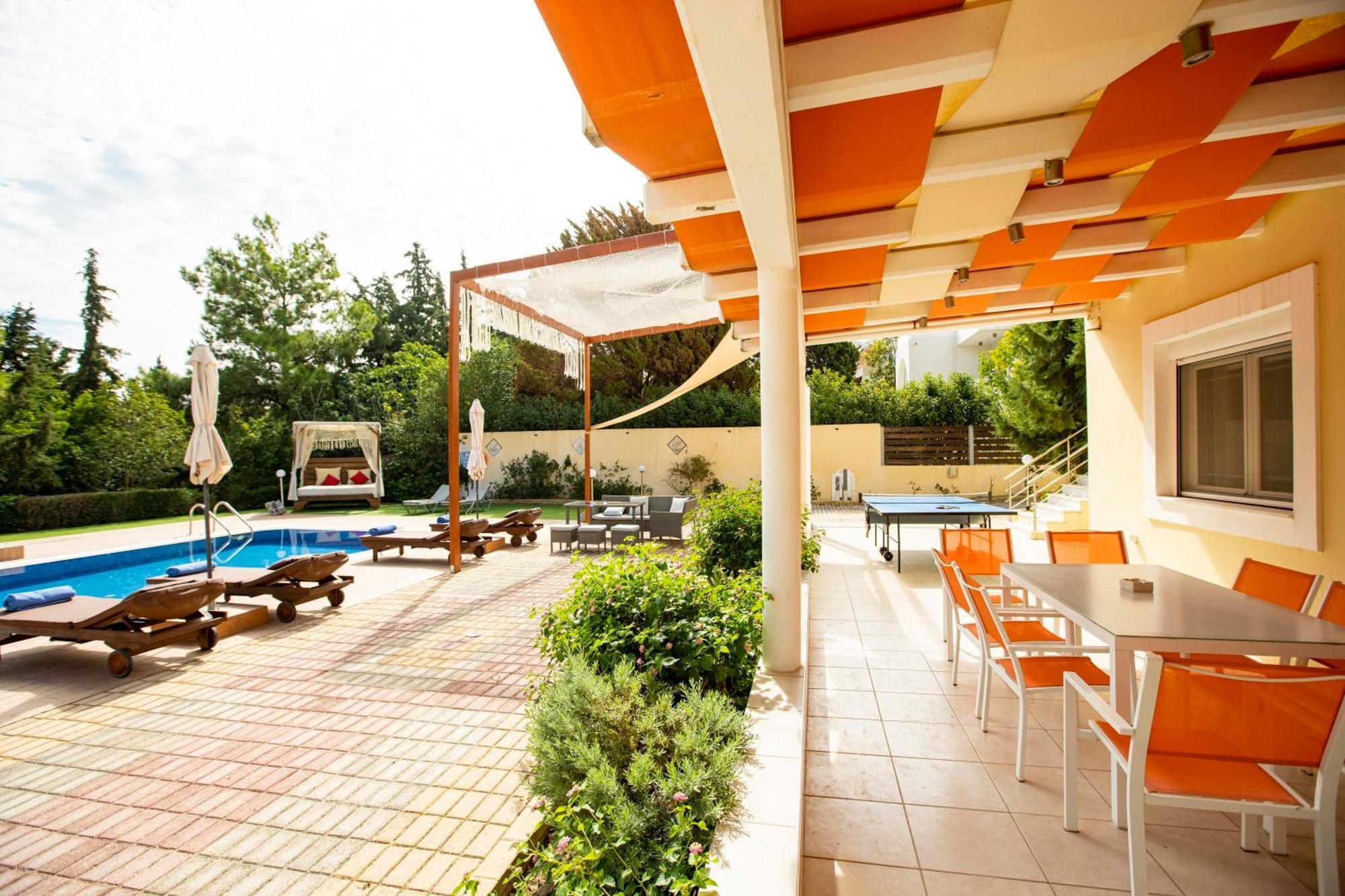 Kallithea Breeze Luxury Villa Коскину Экстерьер фото