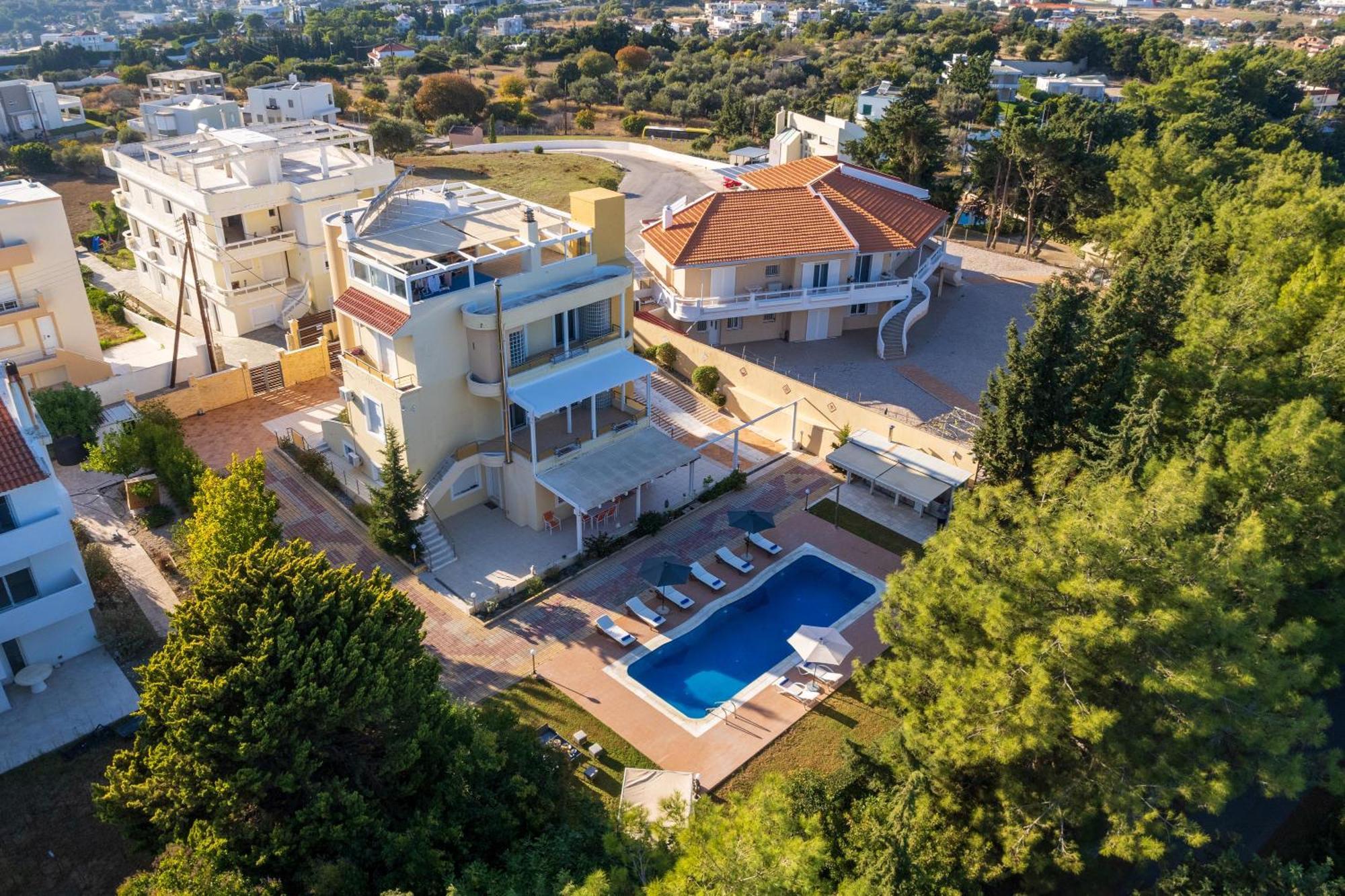 Kallithea Breeze Luxury Villa Коскину Экстерьер фото