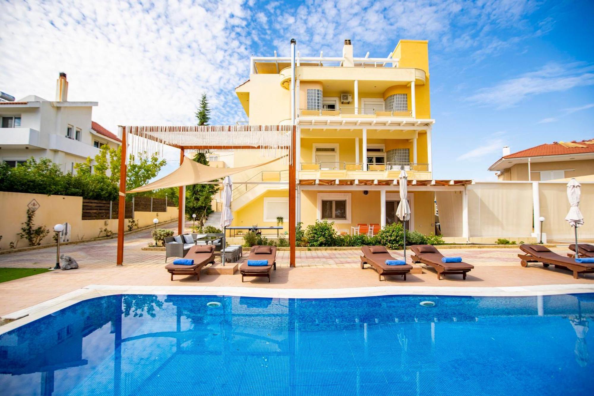 Kallithea Breeze Luxury Villa Коскину Экстерьер фото